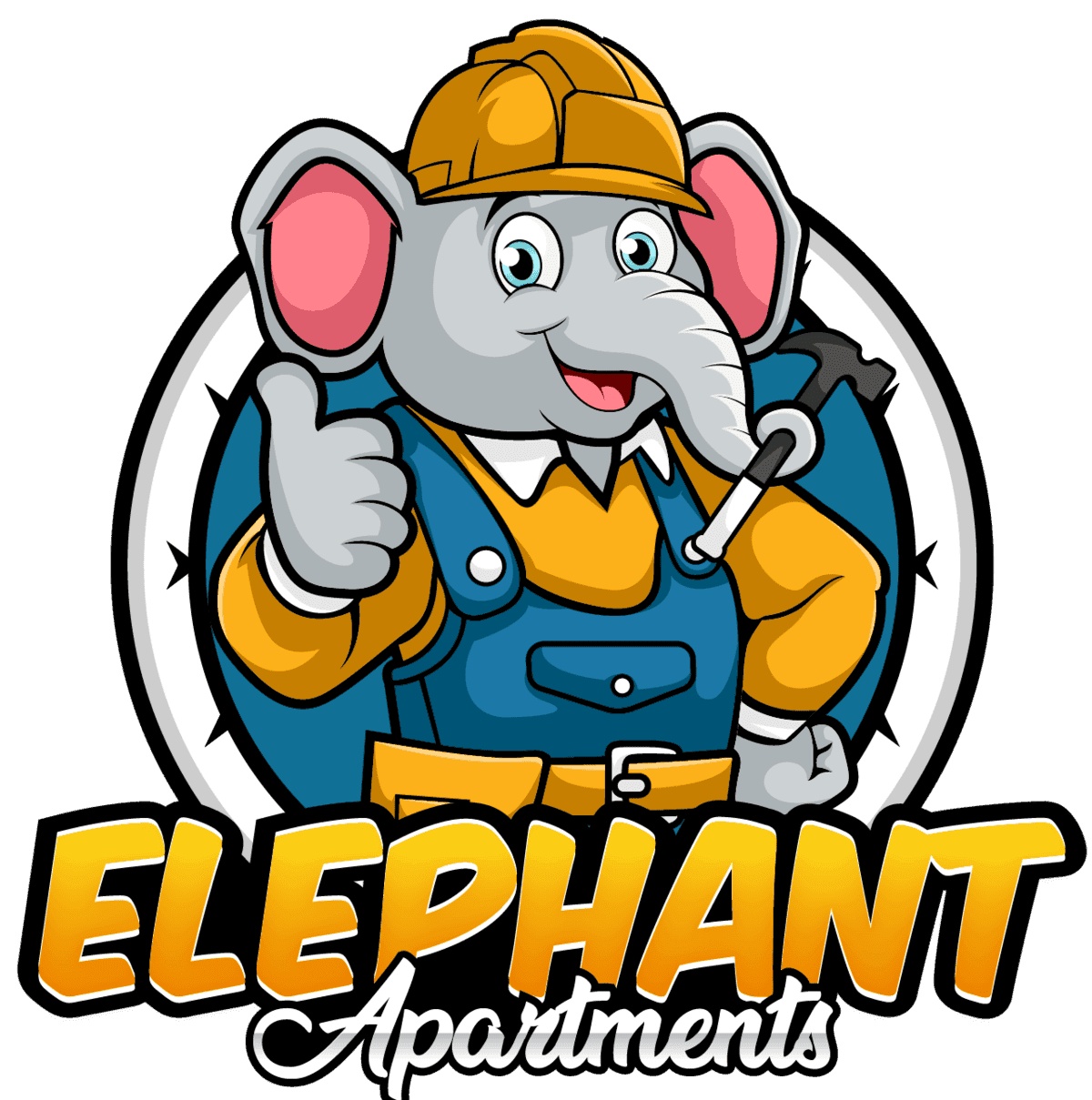 Maskottchen von Elephant Monteurzimmer – Monteurwohnungen in Neumünster und Kiel